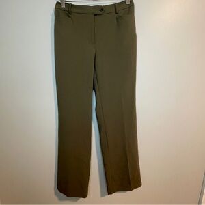 Calvin Klein Women’s Straight Dress Pants Olive Green